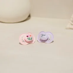 MAM BABY 3 sucettes Original Rose 18 mois +
