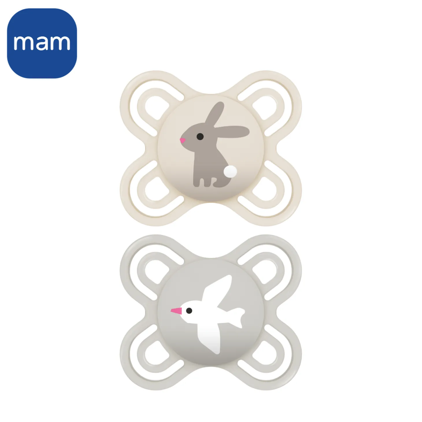 MAM BABY 2 sucettes Perfect Panaché