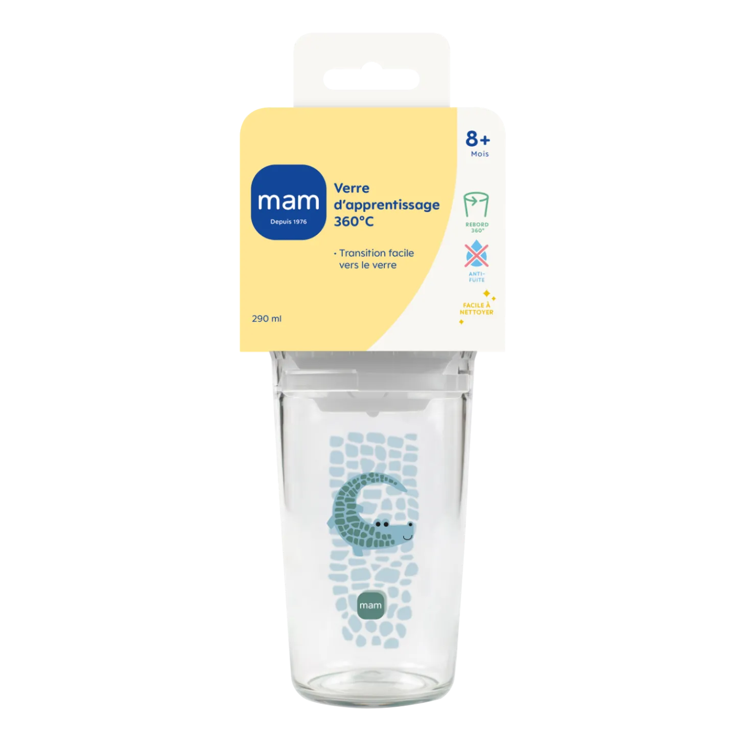 MAM BABY Verre d’apprentissage 360° Mixte 290 ml