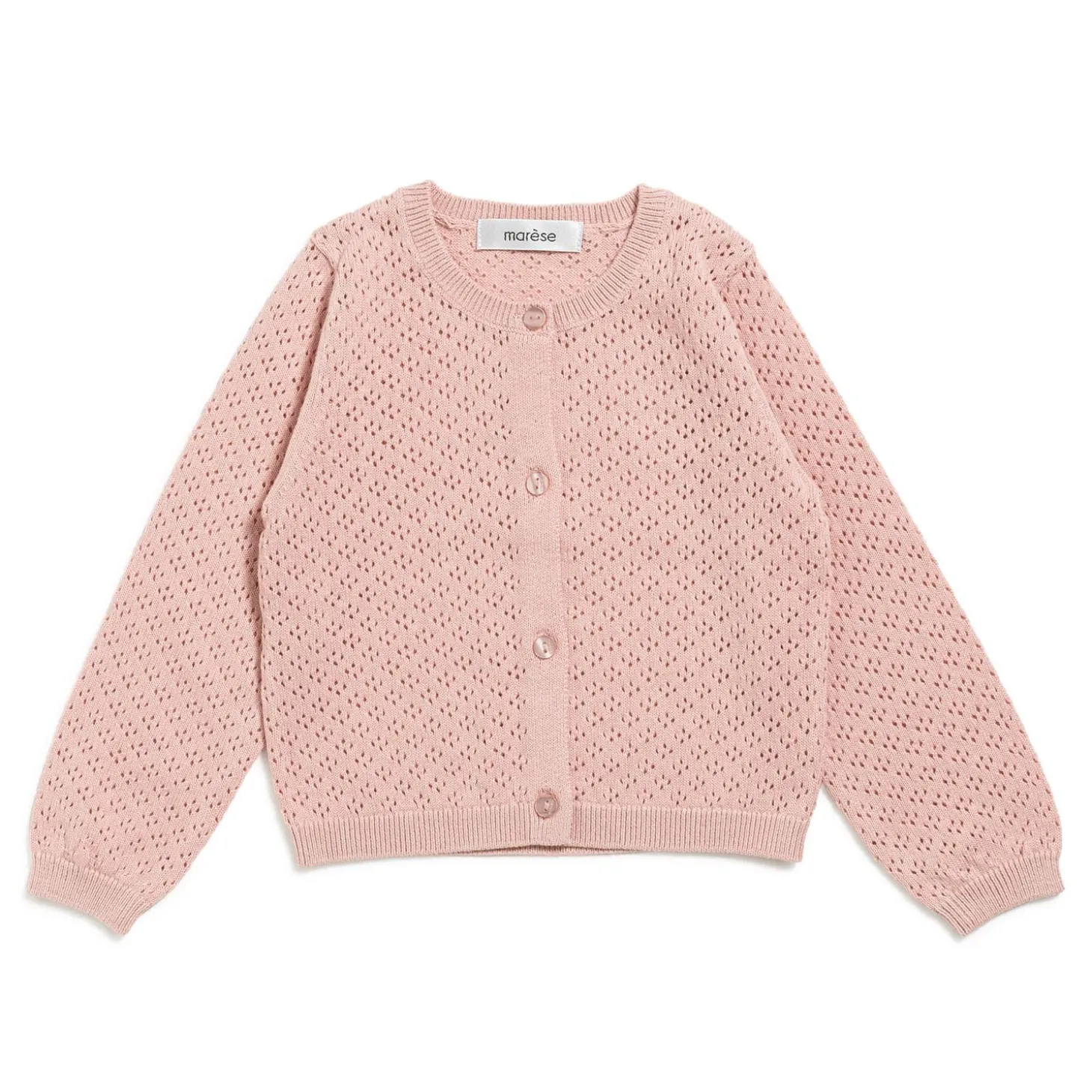 Marèse Cardigan Rose linen
