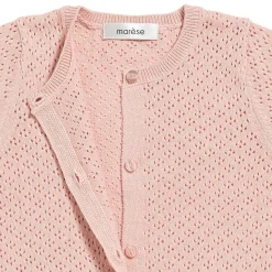 Marèse Cardigan Rose linen