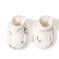 Marèse                    Chaussons Imprime Romantic    Blanc