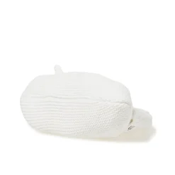 Marèse                    Chaussons Tricot Flour    Ecru