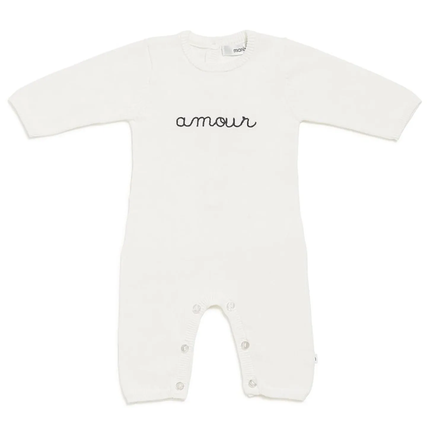 Marèse Combilongue Tricot Flour Ecru
