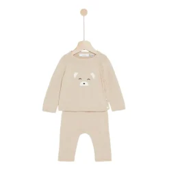 Marèse Ensemble tricot Milk Caramel Beige Prématuré
