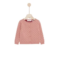 Marèse                    FLO Cardigan    rose rosetta            9 mois