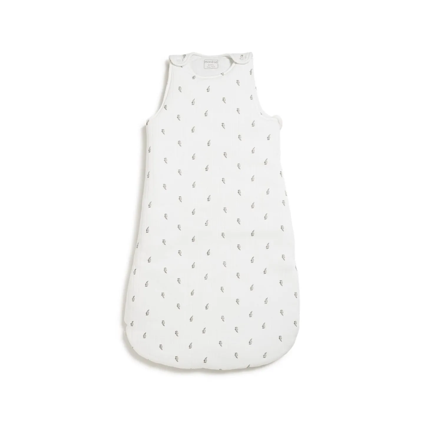 Marèse Gigoteuse Imprime Eclair Blanc 0/6 mois