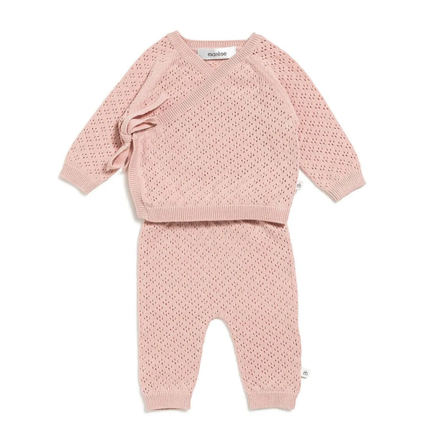 Marèse Leggings+ Haut Tricot Rose linen