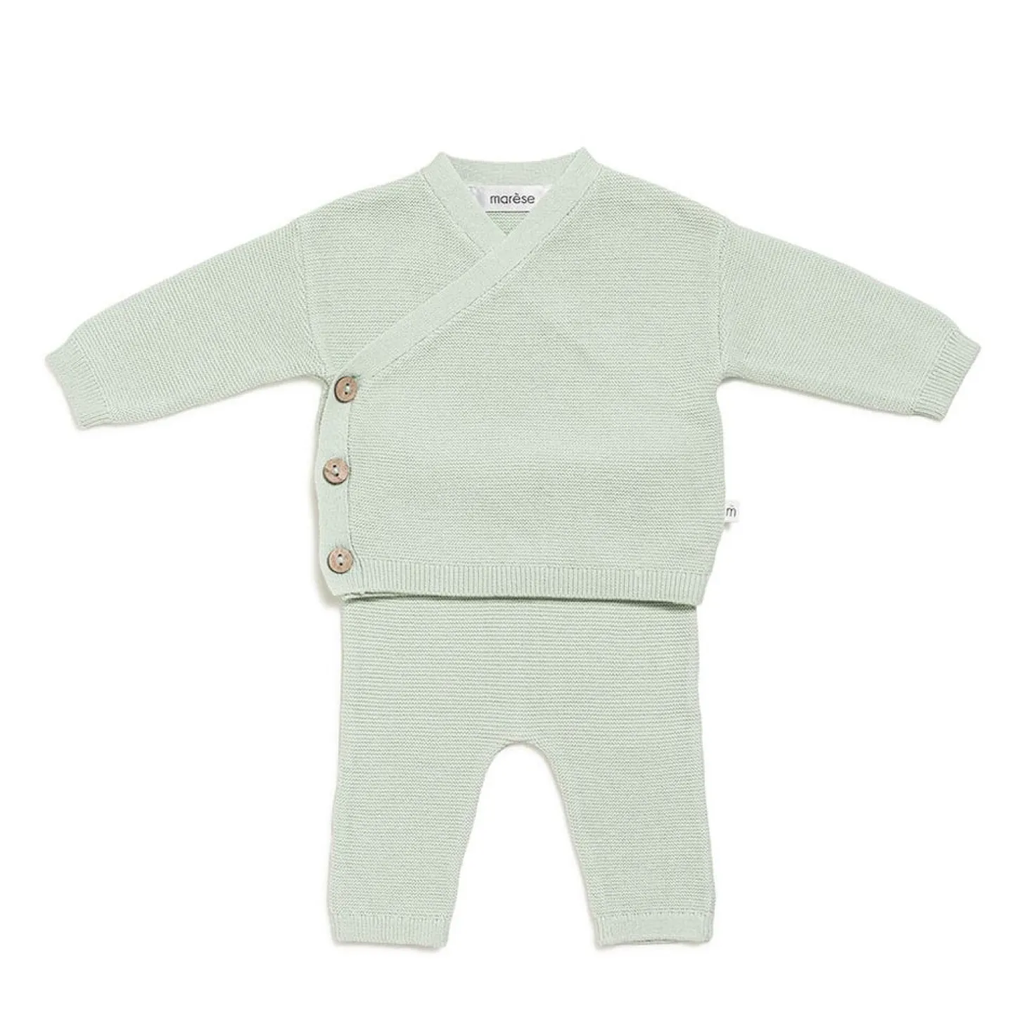 Marèse Leggings+ Haut Tricot Vert sage