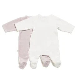 Marèse                    Lot de 2 Pyjamas Flour    Ecru