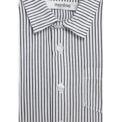 Marèse                    MGL Chemise manches longues    rayure woody            6 mois