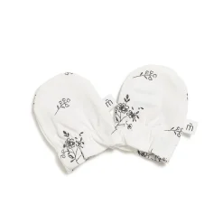 Marèse                    Moufles Imprime Romantic    Blanc