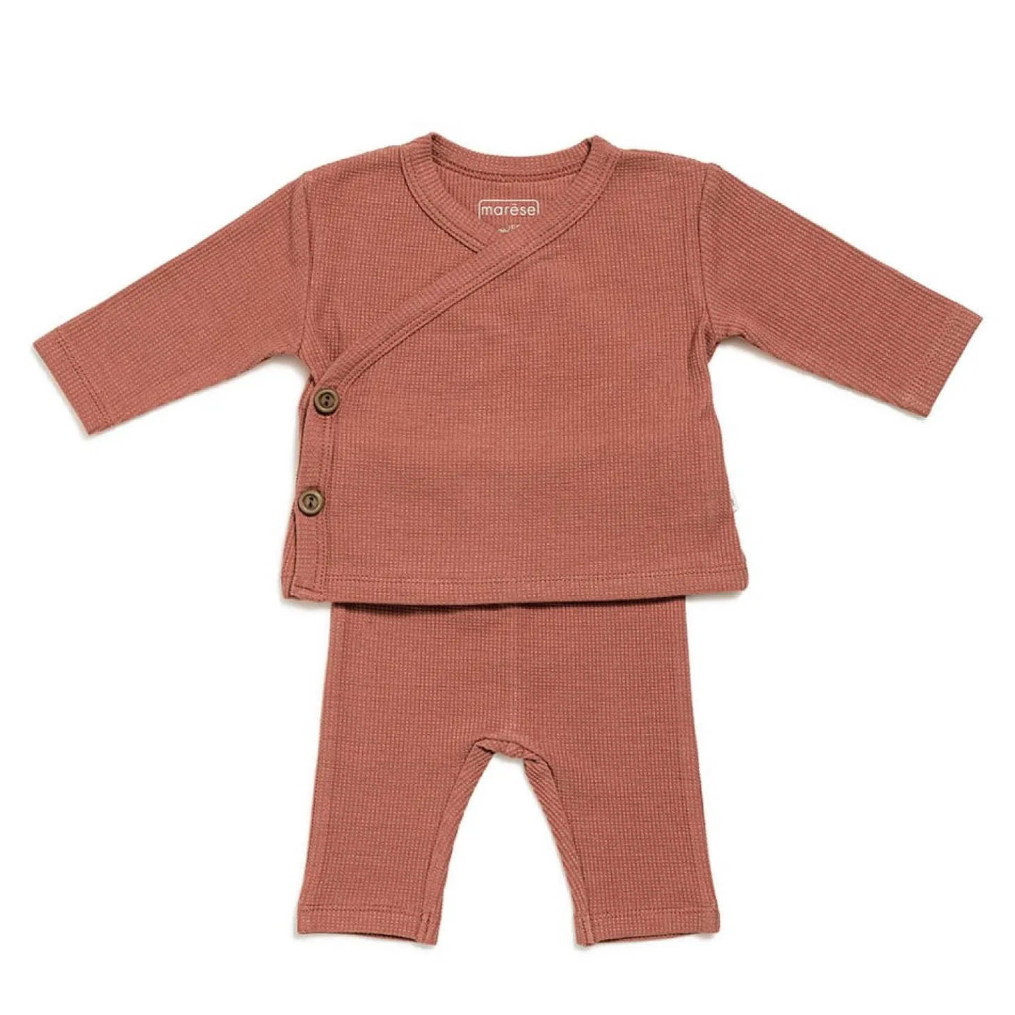 Marèse Pantalon + Haut Marron paprika