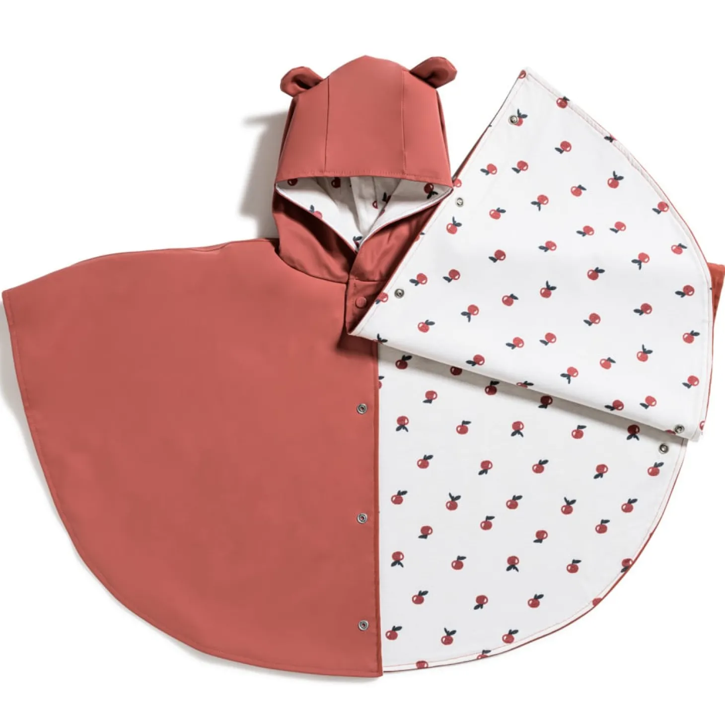 Marèse Poncho de Pluie Marron Terre 6 - 36 mois