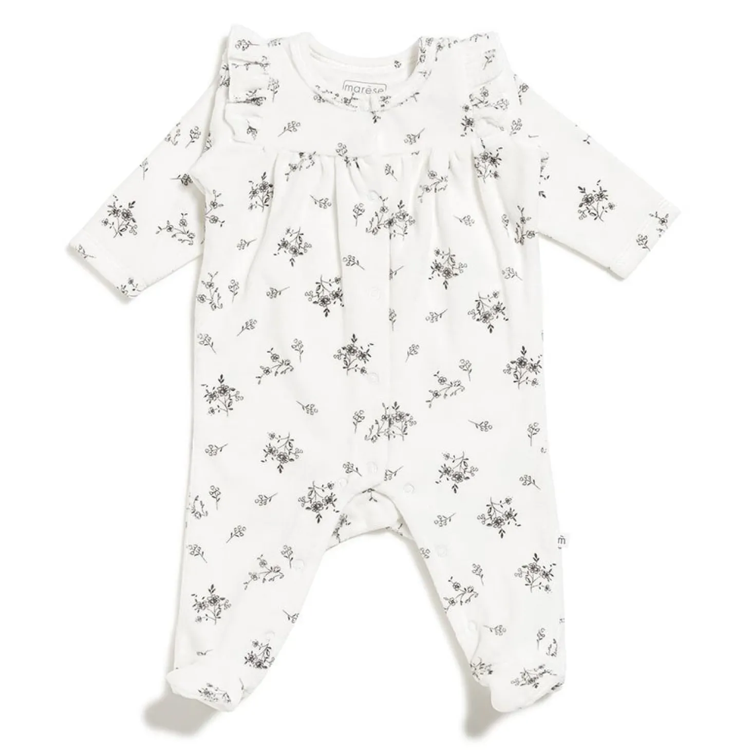 Marèse Pyjama Imprime Romantic Blanc