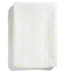 Marèse                    Sol.Housse Matelas à Langer Plume    Blanc            50x70 cm