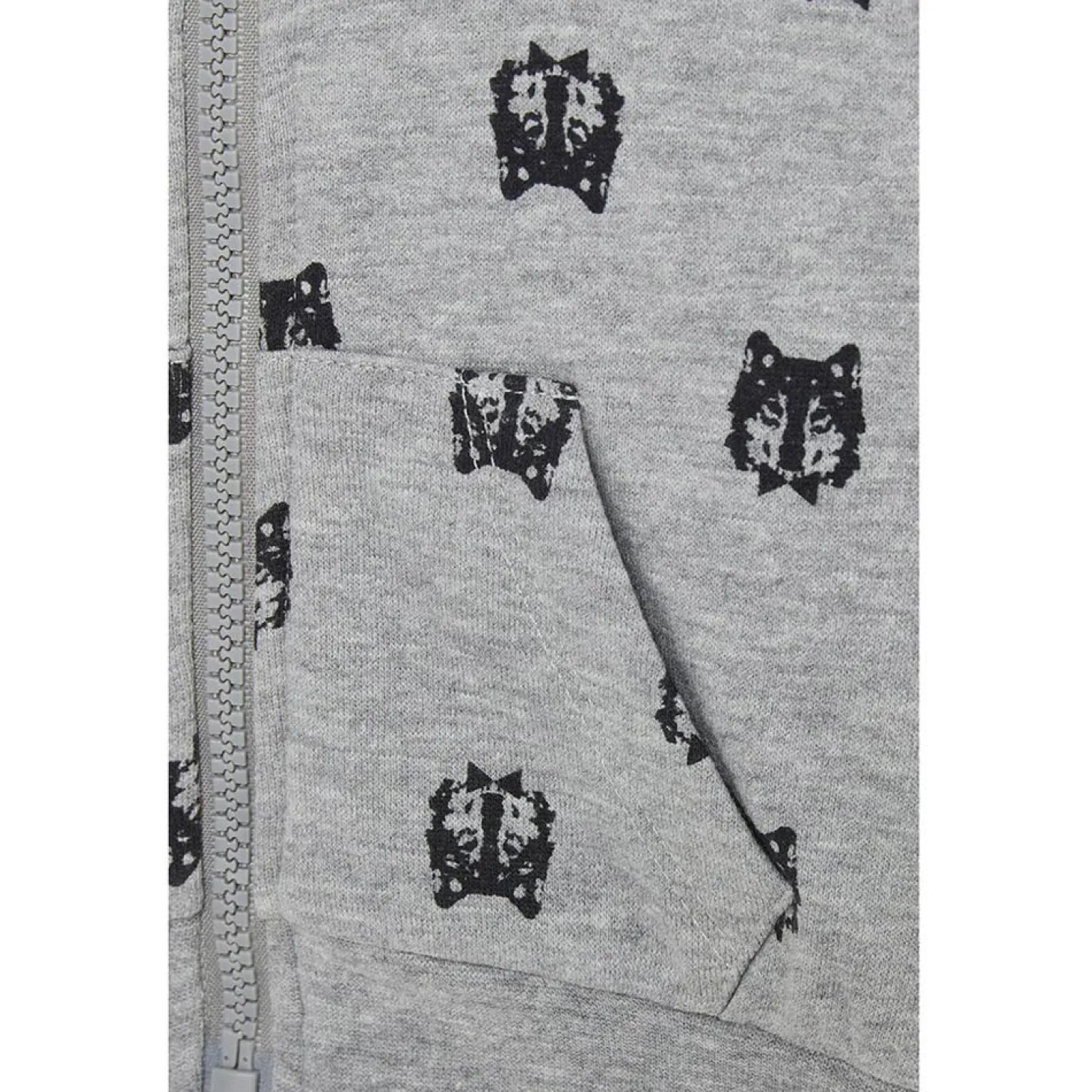 Marèse Veste avec capuche Mon grand loup marron hazelnut 36 mois