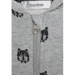 Marèse Veste avec capuche Mon grand loup marron hazelnut 36 mois