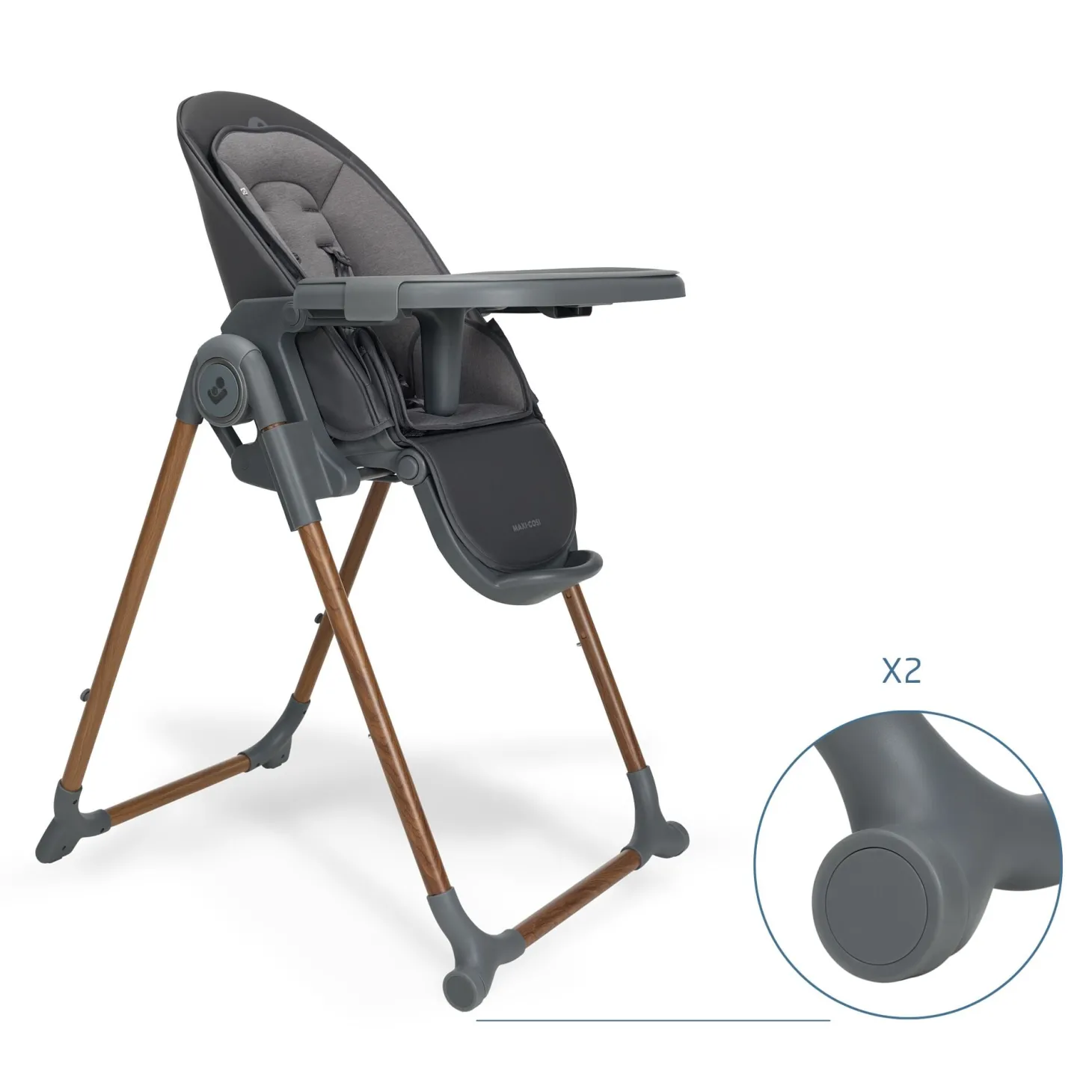 Maxi Cosi Chaise haute Ava plus Elegance Graphite