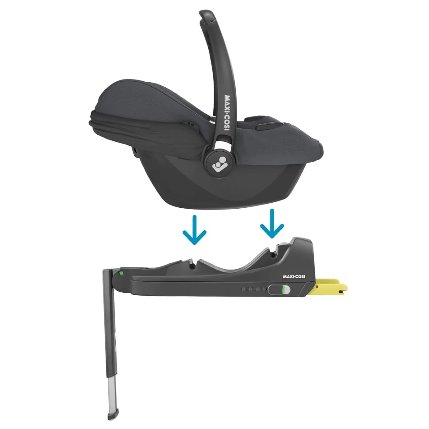 Maxi Cosi Coque CabrioFix i-Size Essential Graphite