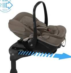 Maxi Cosi Coque Cosy Pebble slide pro Oak Truffle