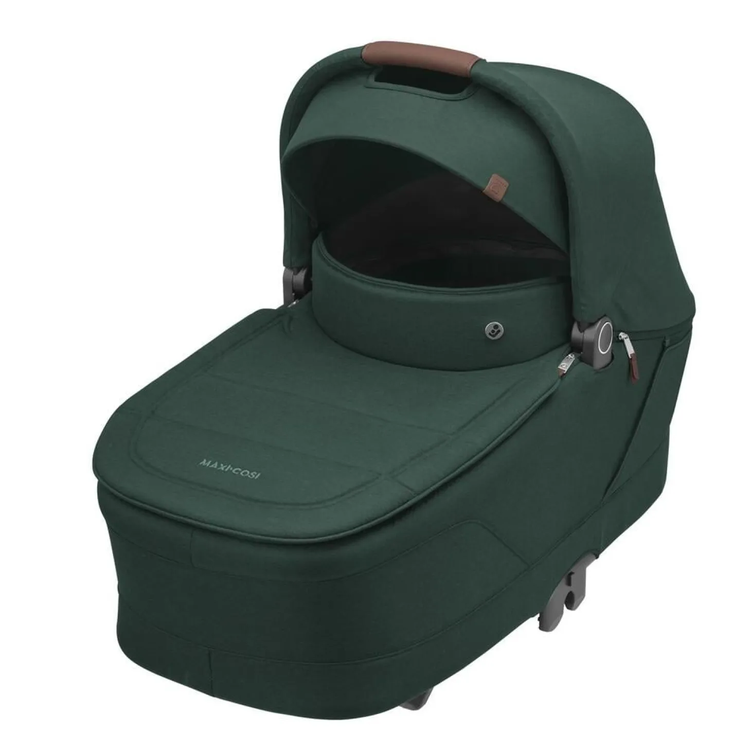Maxi Cosi Nacelle Sense Twillic Green Brown Leather