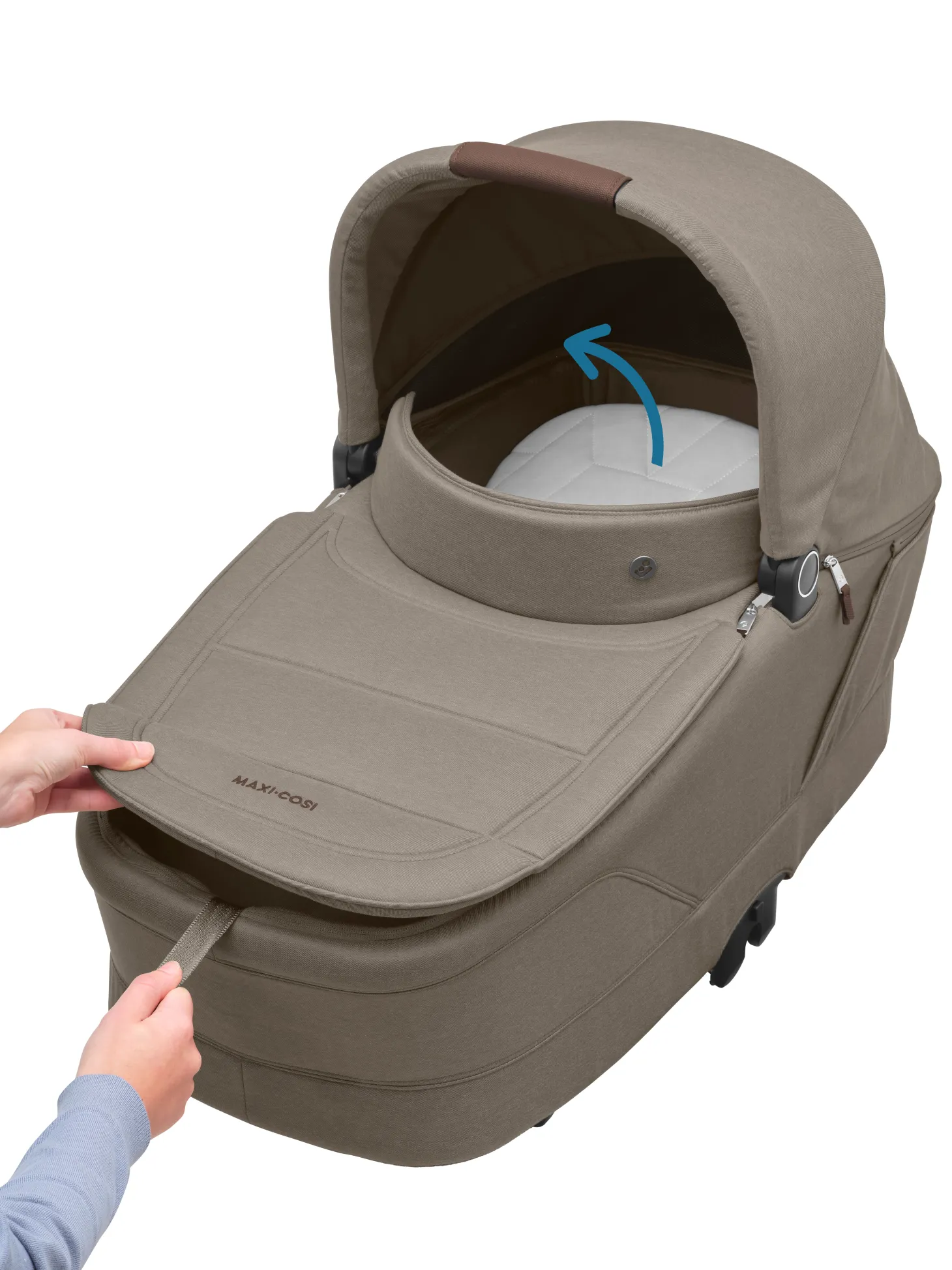 Maxi Cosi Pack Duo Poussette + nacelle OXFORD+ Twilic Truffle