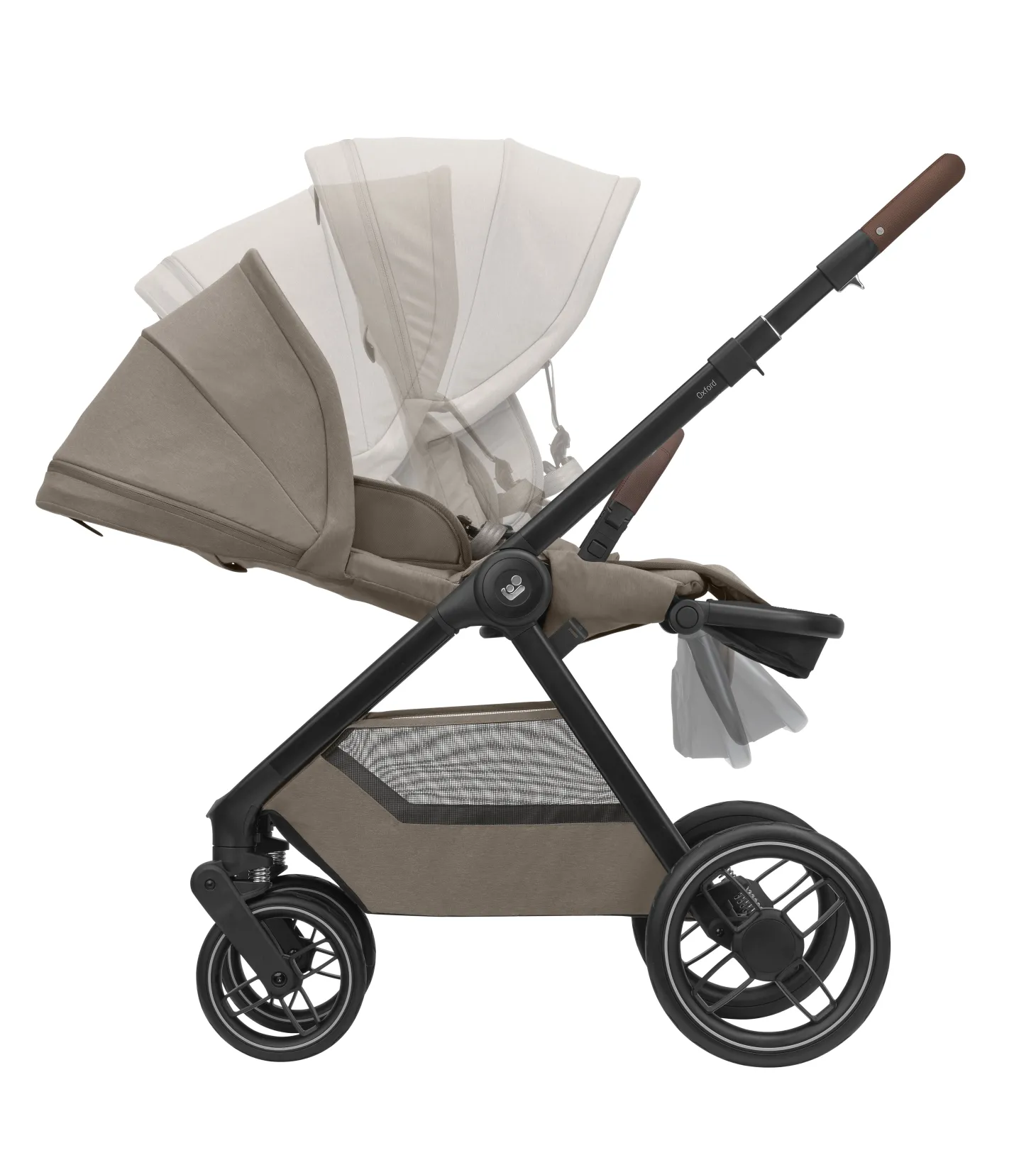 Maxi Cosi Pack Duo Poussette + nacelle OXFORD+ Twilic Truffle