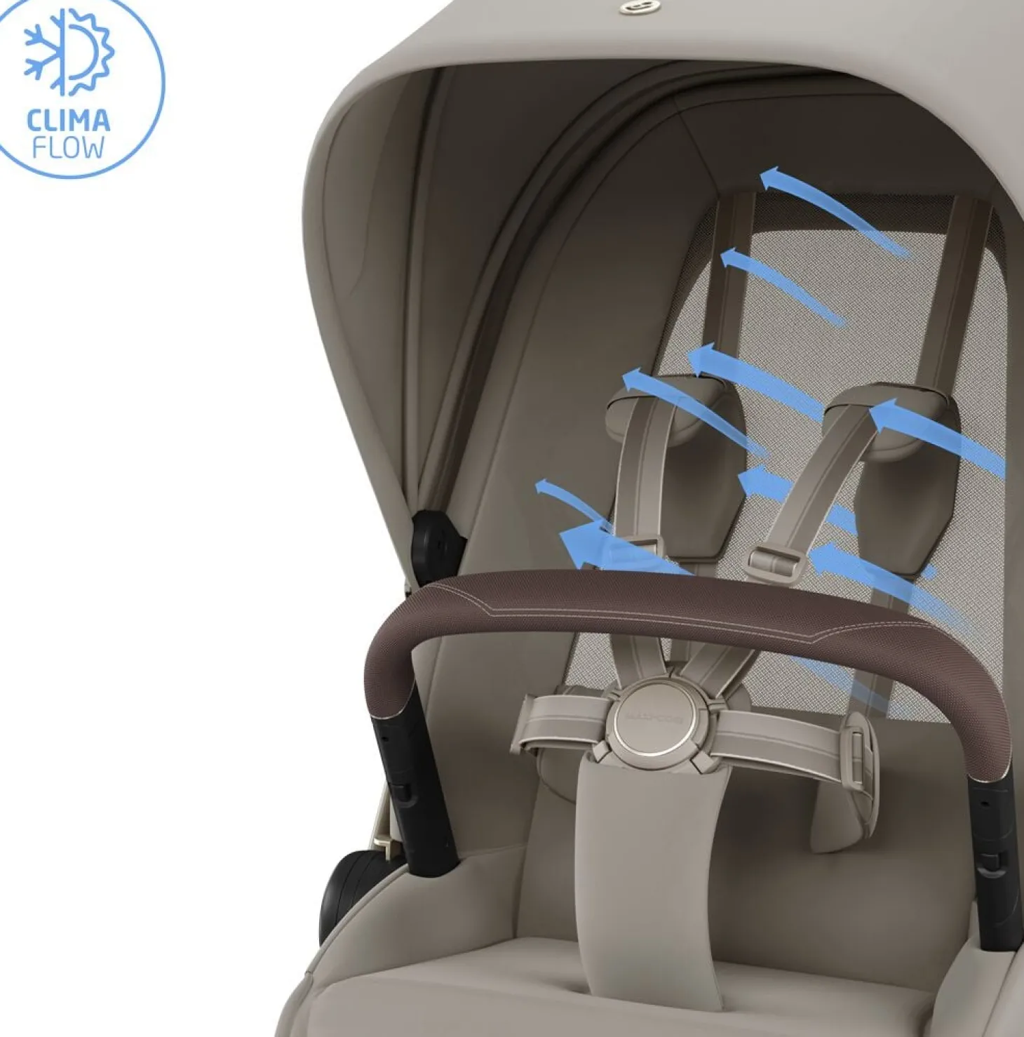 Maxi Cosi Poussette Fame Duo Sapphire Sand