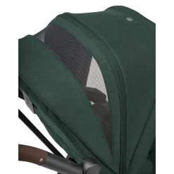 Maxi Cosi Poussette Leona 2 Twillic Green Frame / Brown Leather