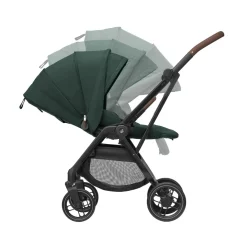 Maxi Cosi Poussette Leona 2 Twillic Green Frame / Brown Leather