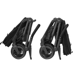 Maxi Cosi Poussette Leona 2 Twillic Black Frame / Leather