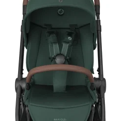 Maxi Cosi                    Poussette Oxford    Twillic Green Dark Frame/Brown Leather