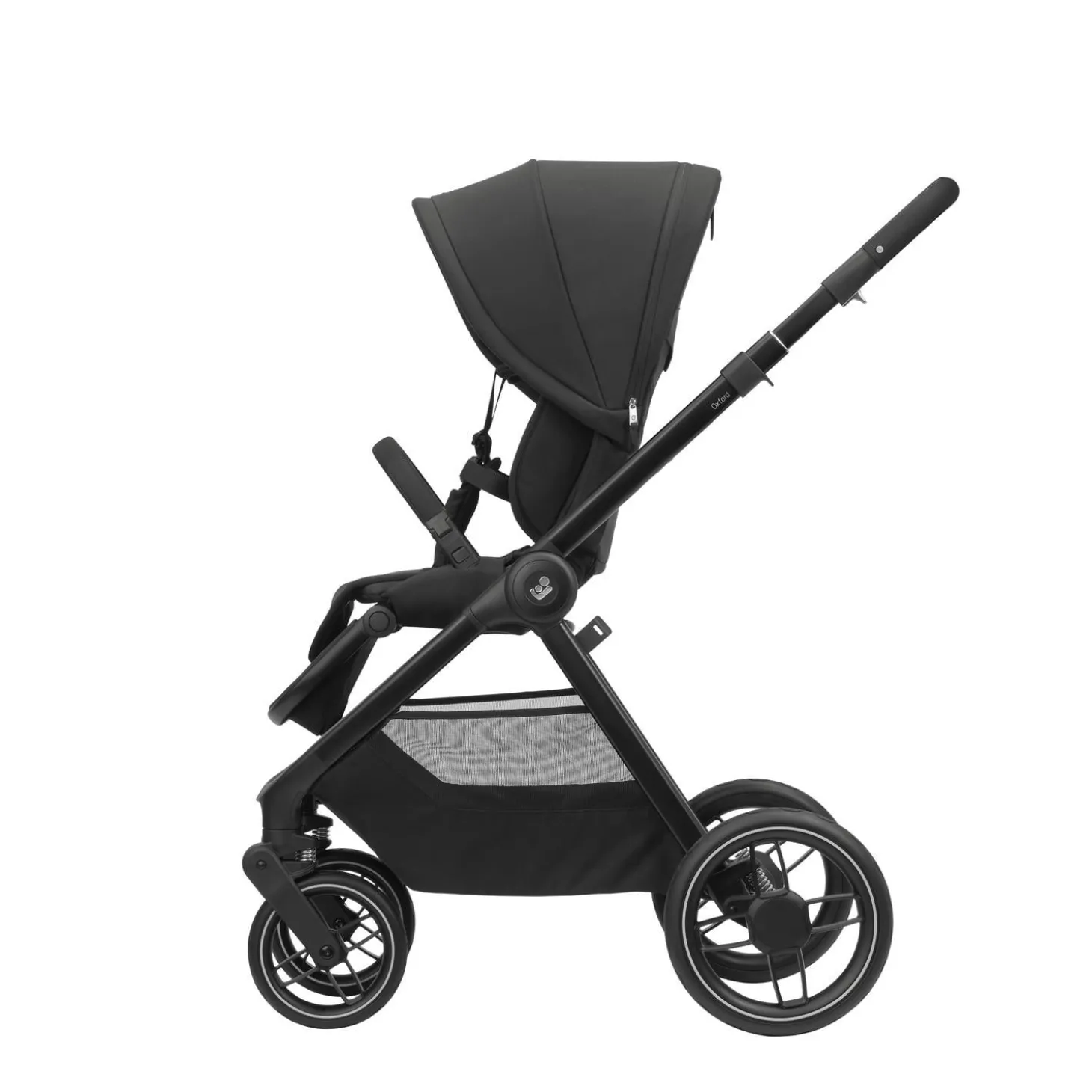 Maxi Cosi Poussette Oxford Twillic Black Dark Frame + Leather