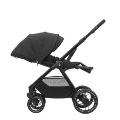 Maxi Cosi Poussette Oxford Twillic Black Dark Frame + Leather