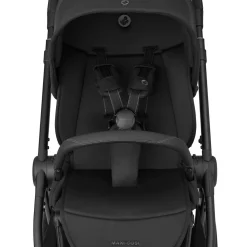 Maxi Cosi Poussette Oxford Twillic Black Dark Frame + Leather