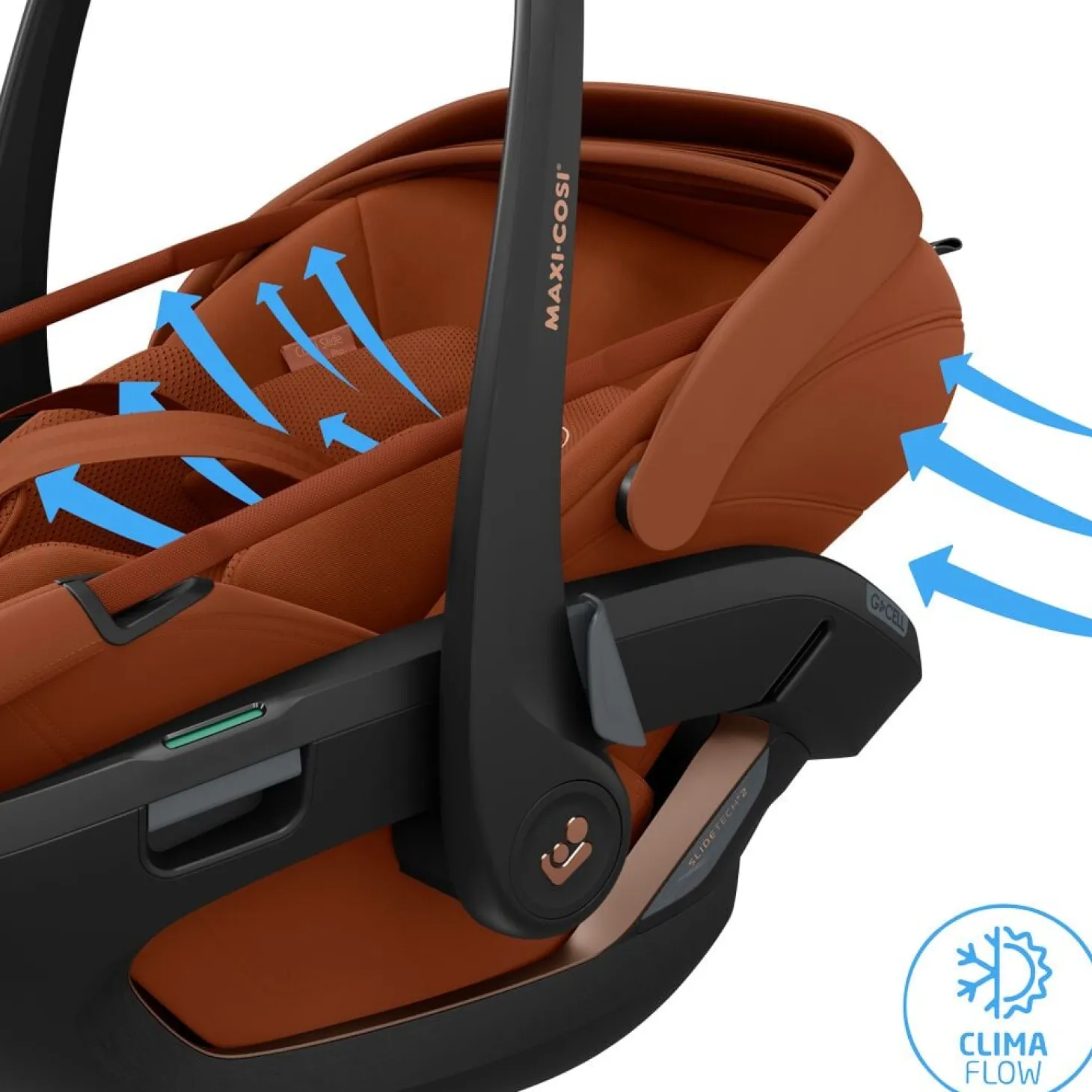 Maxi Cosi Siège auto Coral Slide Pro Copper Terra