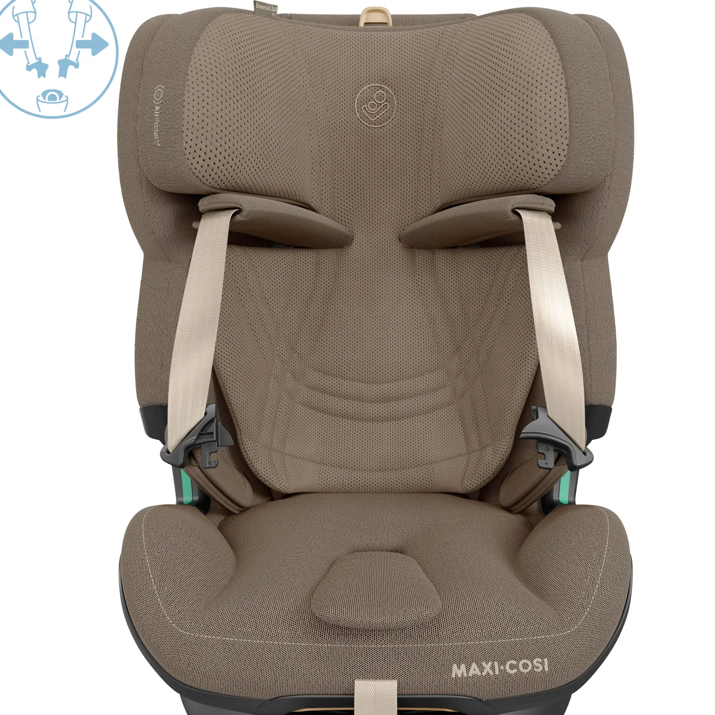 Maxi Cosi Siège auto Emerald 360 Pro Authentic Truffle