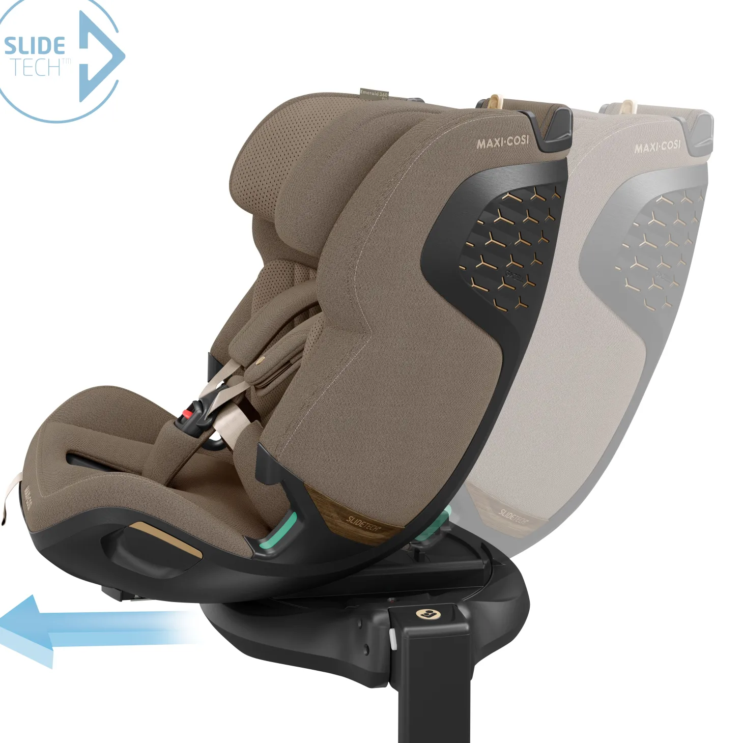 Maxi Cosi Siège auto Emerald 360 Pro Authentic Truffle