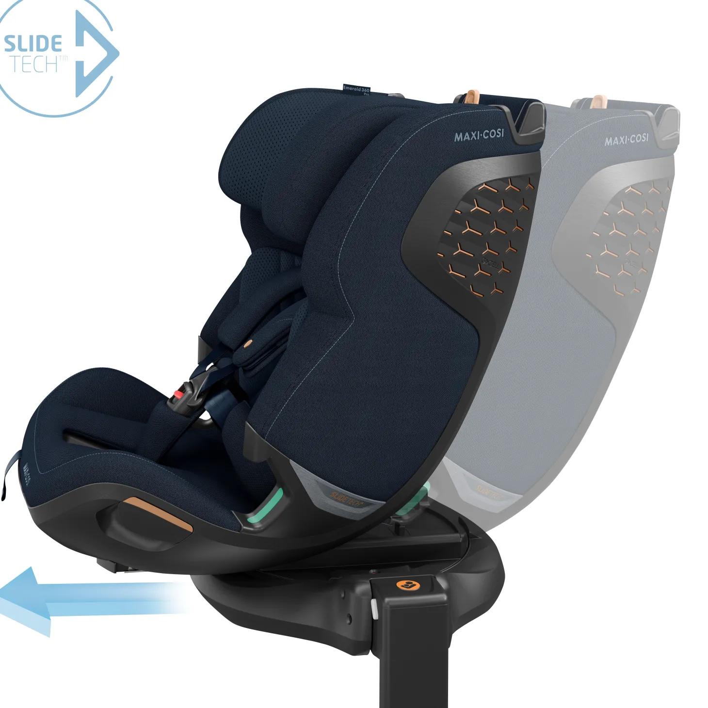 Maxi Cosi Siège auto Emerald 360 Pro Authentic Blue