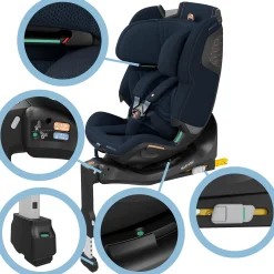Maxi Cosi Siège auto Emerald 360 Pro Authentic Blue