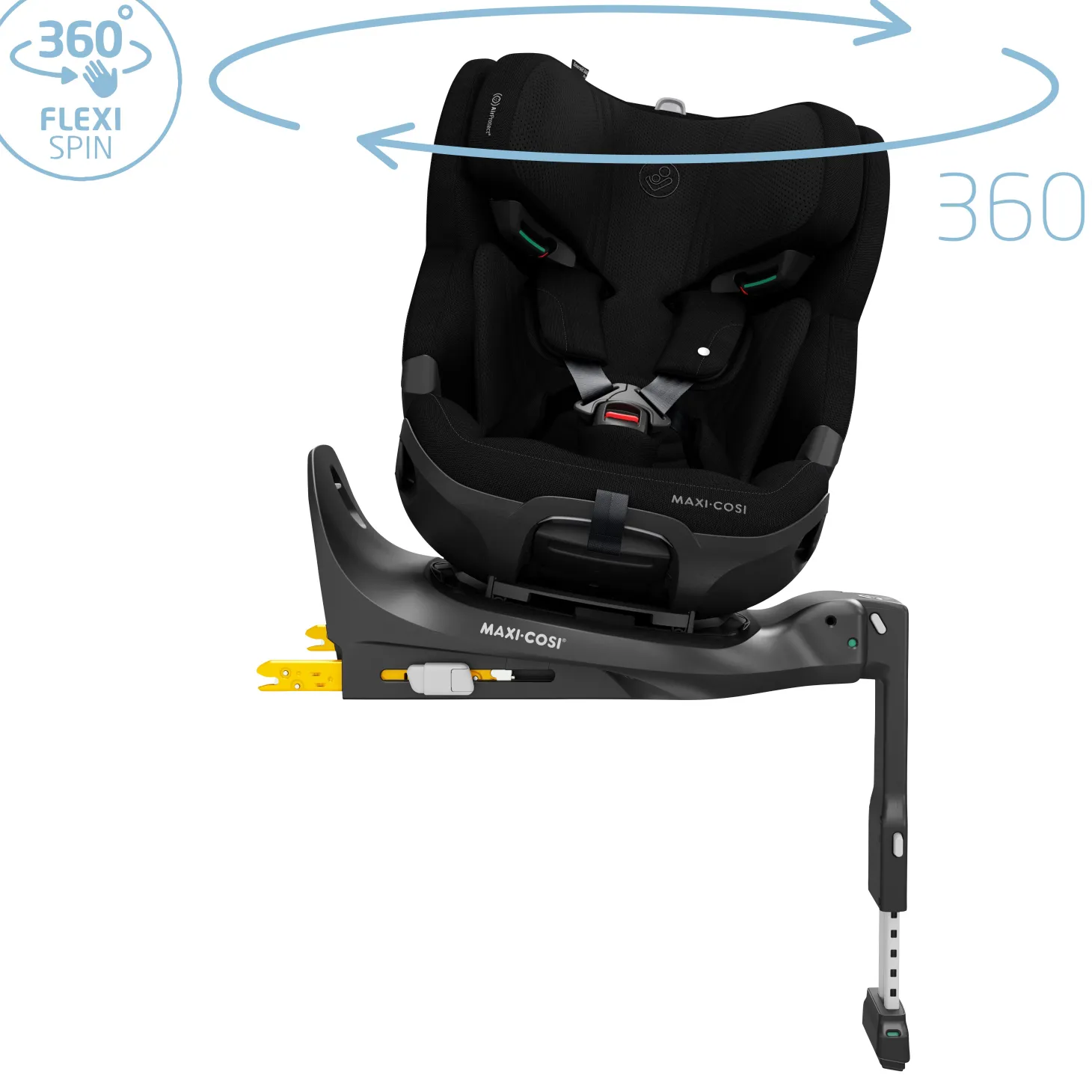 Maxi Cosi Siège auto Emerald 360 Pro Authentic Black