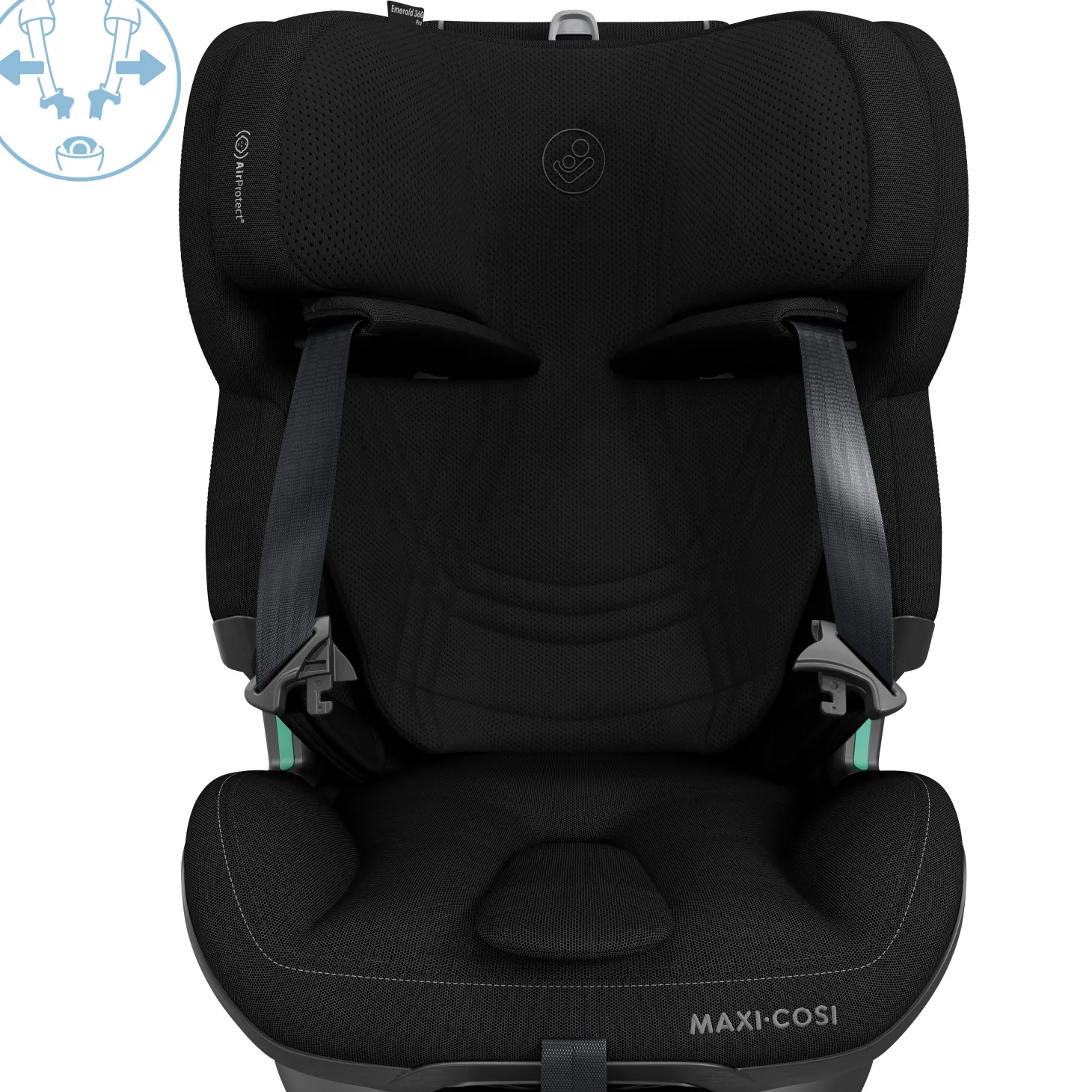 Maxi Cosi Siège auto Emerald 360 Pro Authentic Black