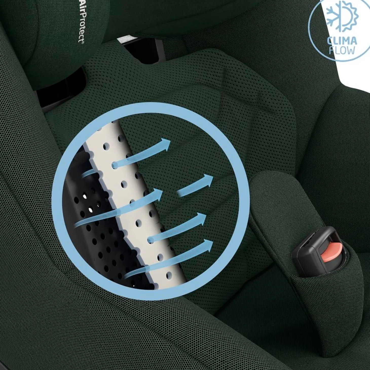 Maxi Cosi Siège auto Pearl 360 Pro Authentic Green