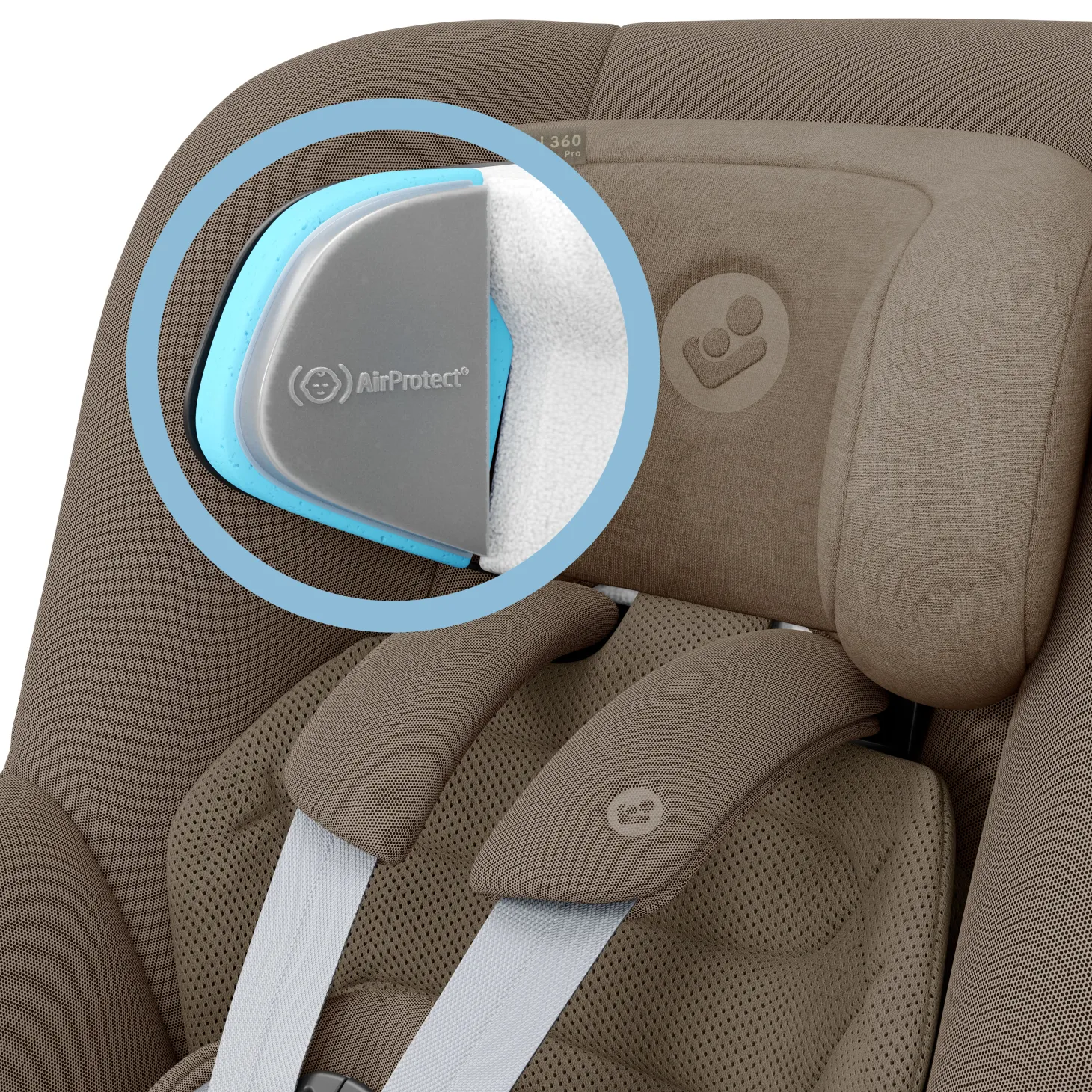 Maxi Cosi Siège auto Pearl 360 Pro Authentic Truffle