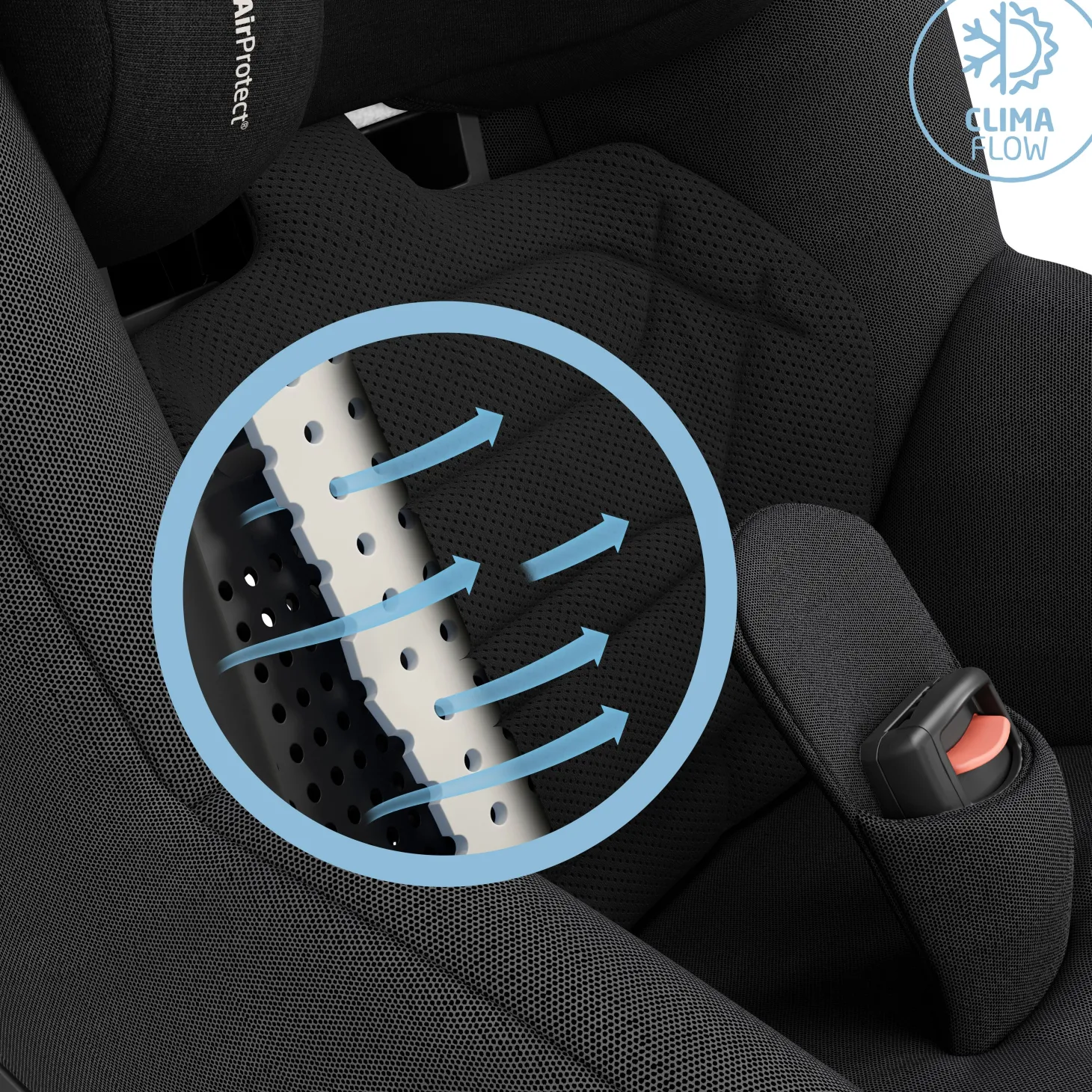 Maxi Cosi Siège auto Pearl 360 Pro Authentic Black