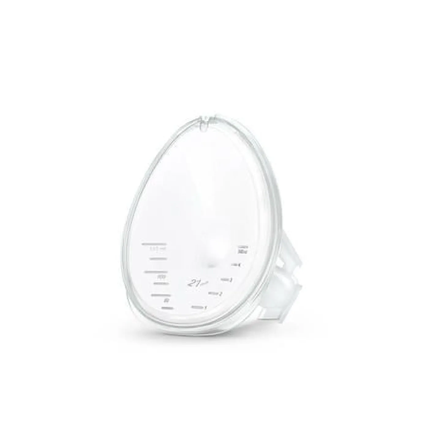 Medela Lot de 2 Téterelles Freestyle Hands Free Transparent Et Jaune 21 mm