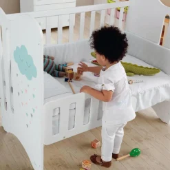 Micuna                    Barrière Montessori    Blanc