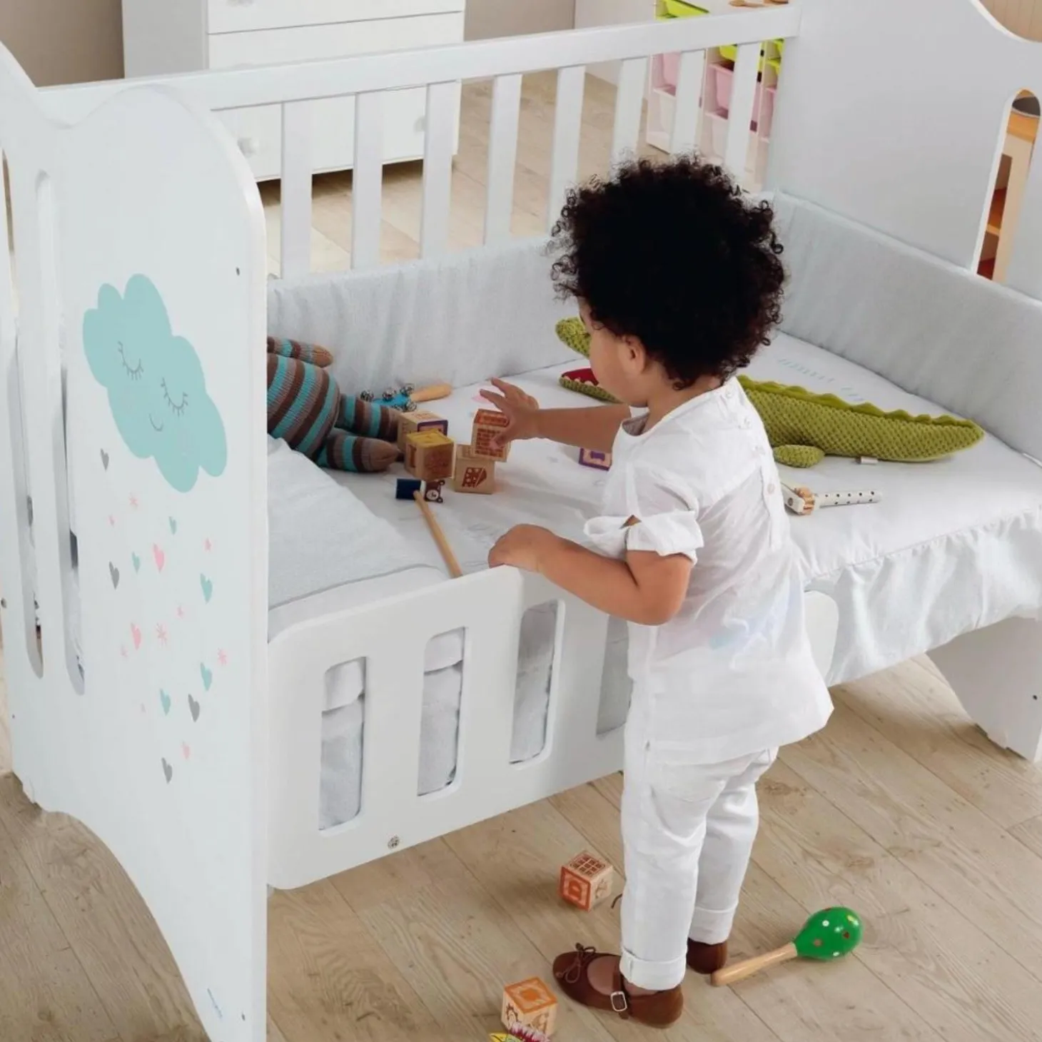Micuna Barrière Montessori Blanc