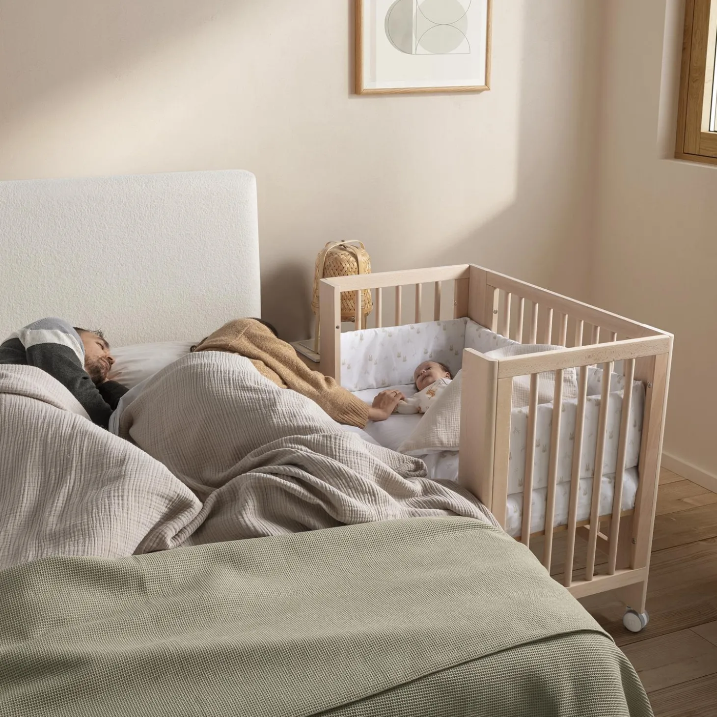 Micuna Berceau cododo Converbaby Marron